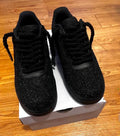 SPARKLING BLACK SNEAKER WITH SLEEK DETAILS - AIR FORCE 1