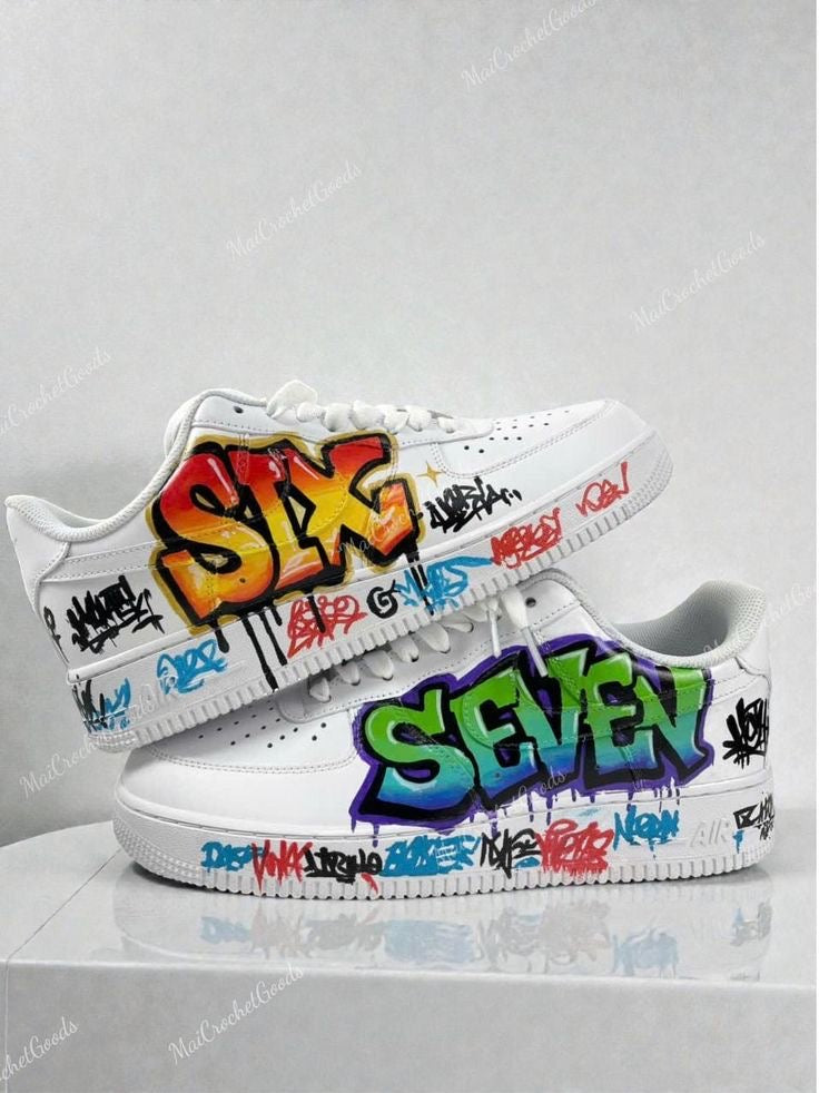 CUSTOM AF1 SIX-SEVEN DETAILS