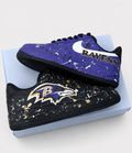 CUSTOM AF1 WITH RAVENS BRANDING