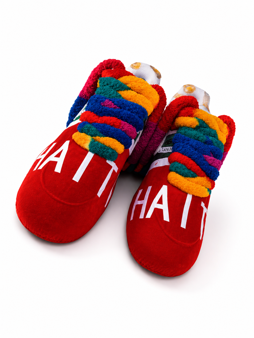 CUSTOM AF1 HAITIAN FLAG WITH FLORALS DETAILS - WC EDITION