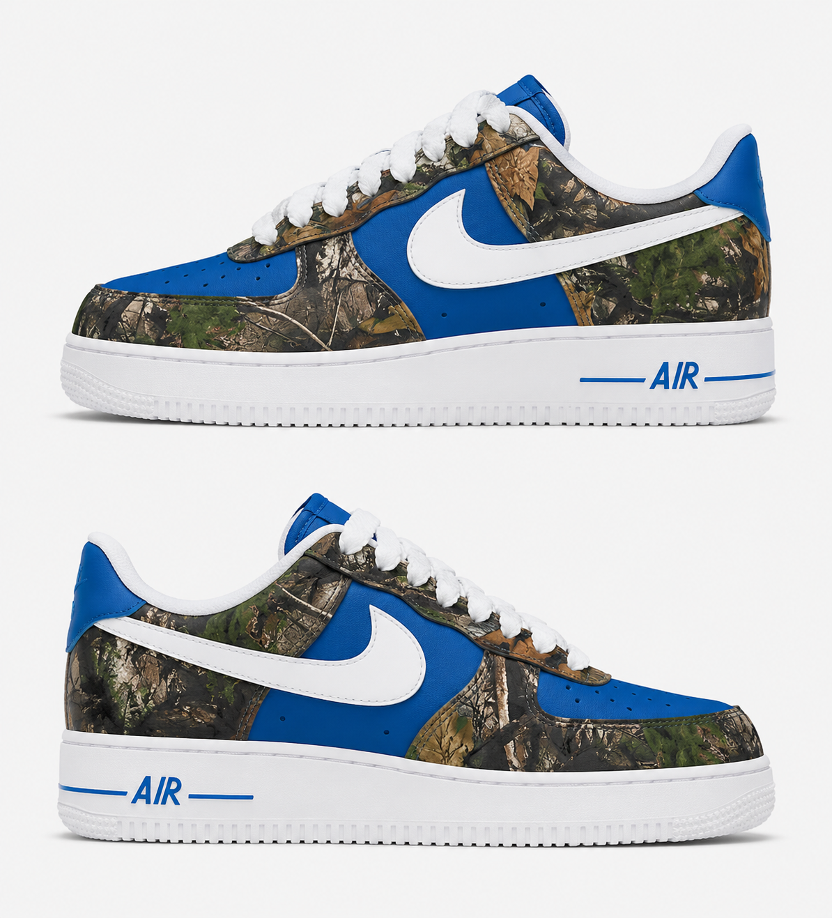CAMOUFLAGE AIR FORCE 1 SNEAKERS