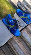 CUSTOM AIR FORCE 1 BLUE FLORALS