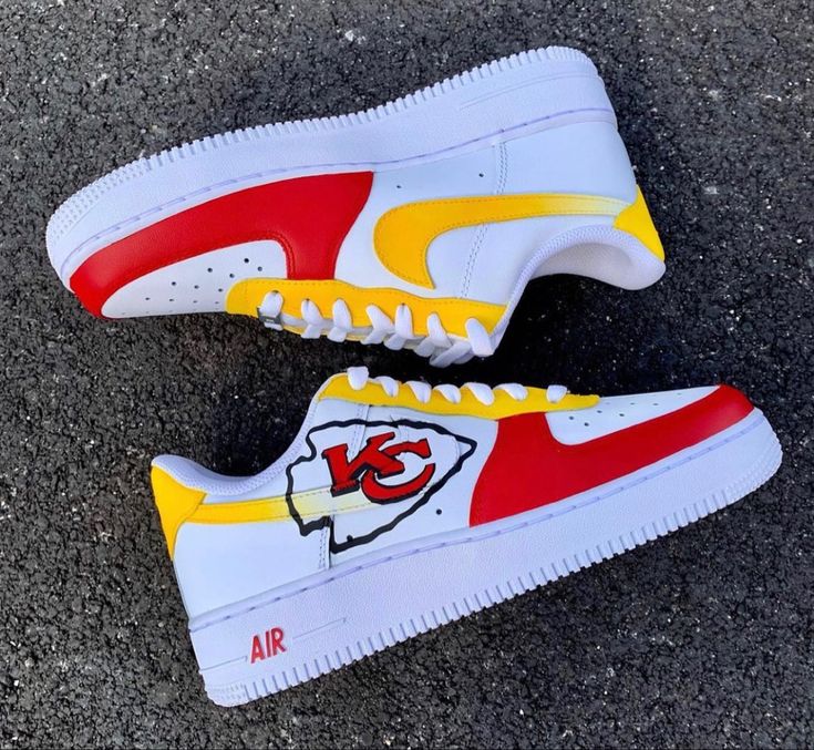 KC CHIEFS LOGO CUSTOM AF1